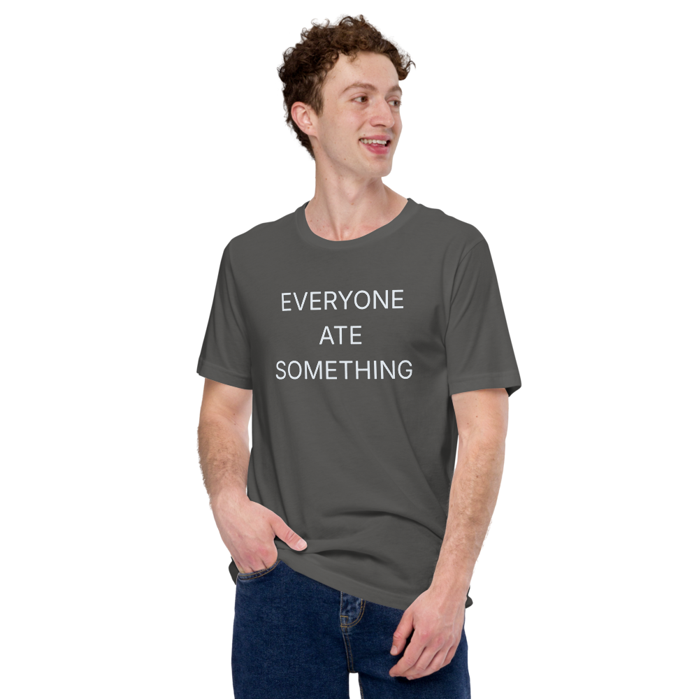 EVERYONE ATE SOMETHING, front